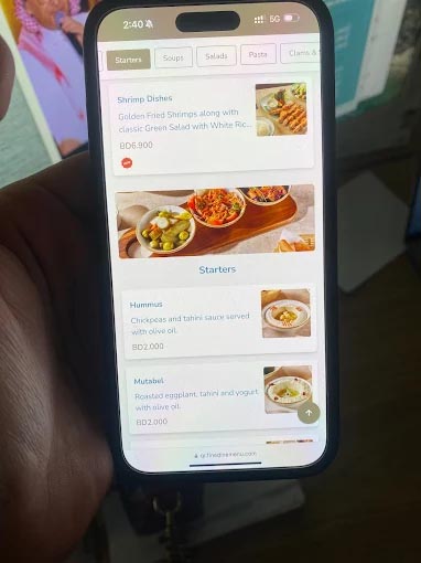 Menu – Kadoura | Seafood Restaurant Bahrain