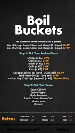 Menu – SATAL Restaurants, Bahrain