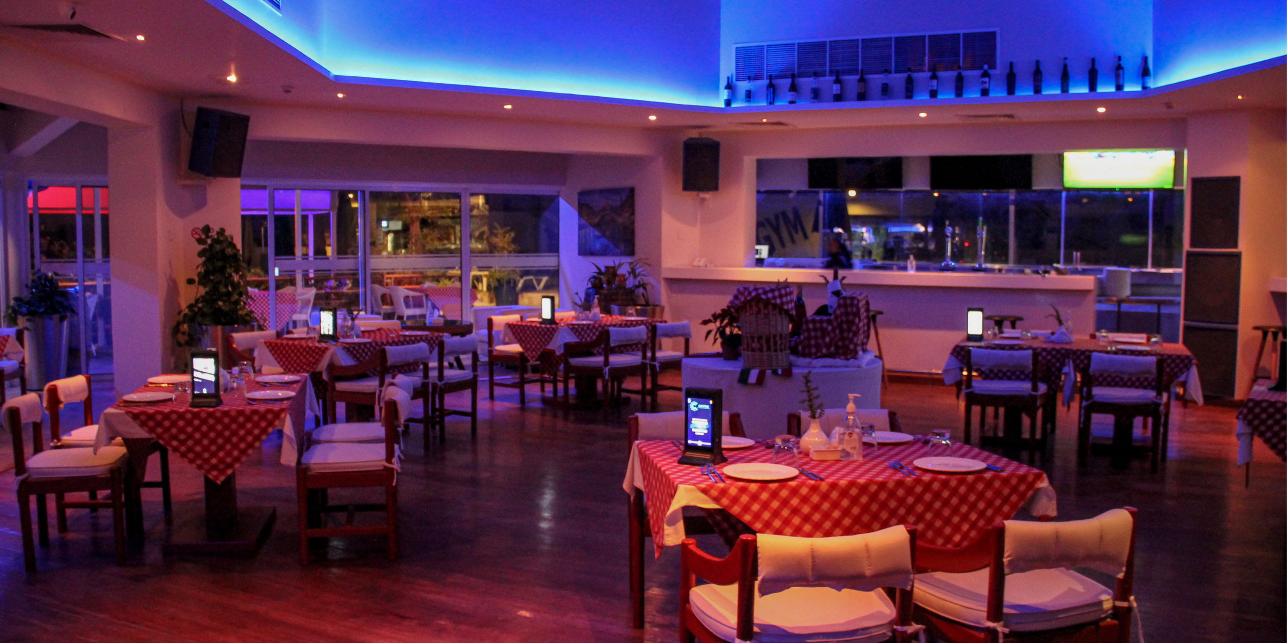 Interior – La Taverna Italian Restaurant, Coral Bay Hotel and Resort